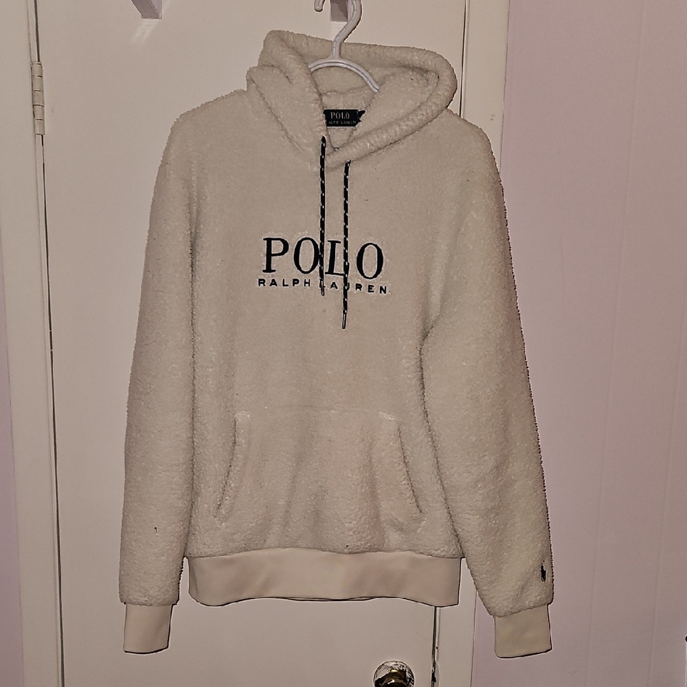 Polo by Ralph Lauren Off-White Hoodie Sweater for Men
